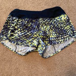 Multi color running shorts